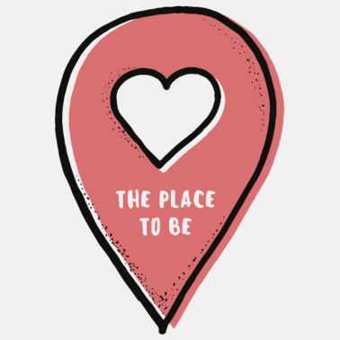 Motiv Standort | the place to be | Koordinaten eingeben