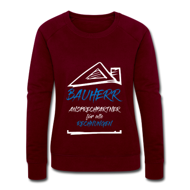 Einzug Pullover - Hausbau Bauherr Ansprechpartner Rechnungen Spruch