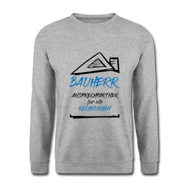 Einzug Pullover - Hausbau Bauherr Ansprechpartner Rechnungen Spruch