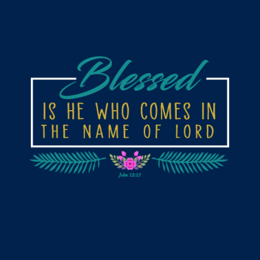 Motiv Hosanna, Jesus kommt nach Jerusalem