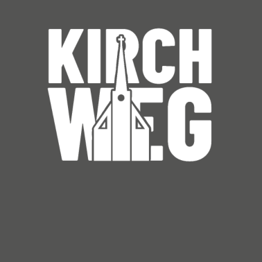 Motiv Kirchweg Straßennamen Shirt für Anwohner