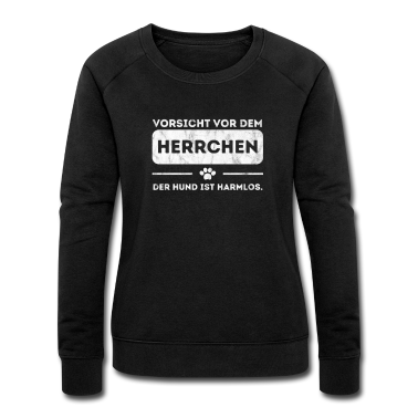 Einzug Pullover - Vorsicht vor dem Herrchen T-Shirt Hundebesitzer