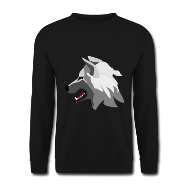 Einzug Pullover - Wolf Rudel Wildniss Wald Geschenk