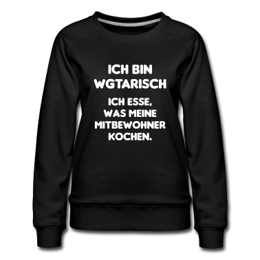 Einzug Pullover - WG Vegetarisch Mitbewohner Geschenkidee Kochen