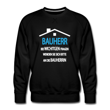 Einzug Pullover - Bauherr Bauherrin Handwerk Haus Richtfest Geschenk
