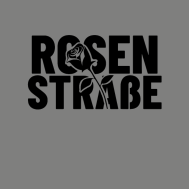 Motiv Rosenstraße Straßenname Geschenk Straßennamen