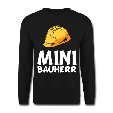 Einzug Pullover - Sohn Nachwuchs Bauherr Bau Baustelle Geschenkidee