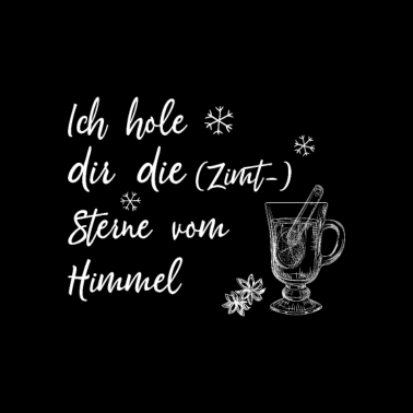 Motiv Ich hole dir die (Zimt-) Sterne vom Himmel