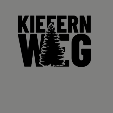 Motiv Kiefernweg Straßennamen Shirt für Anwohner
