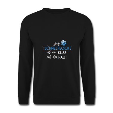 Einzug Pullover - Jede Schneeflocke ist ein Kuss auf der Haut
