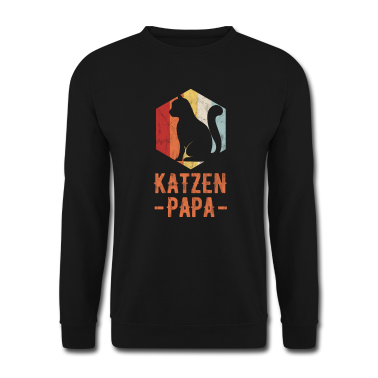 Einzug Pullover - Katzenpapa Katzenbesitzer Geschenk Katzenzüchter