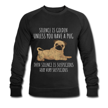 Einzug Pullover - Mops - lustiger Spruch für Mops-Besitzer