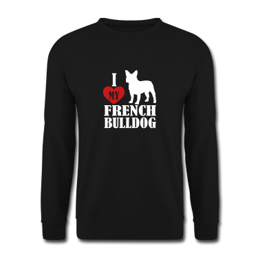 Einzug Pullover - I Love Frenchbulldog Shirt