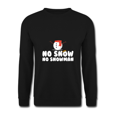 Einzug Pullover - Kein Schnee - kein Schneemann