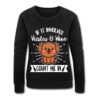 Einzug Pullover - Vizsla Hund Design für einen Magyar Vizsla Fan