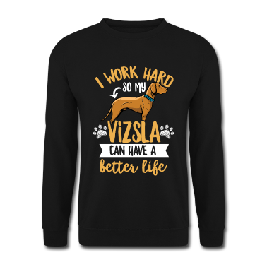 Einzug Pullover - Magyar Vizsla Spruch für einen Magyar Vizsla Fan