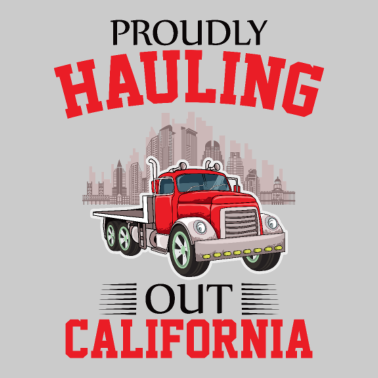 Motiv Möbeltransport Kalifornien Lastwagen Haus