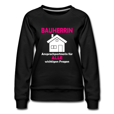 Einzug Pullover - Bauherrin Hausbau Richtfest Entscheiderin