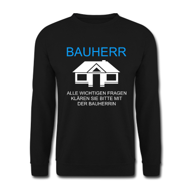 Einzug Pullover - Bauherr Geschenk Richtfest Hausbau Bau