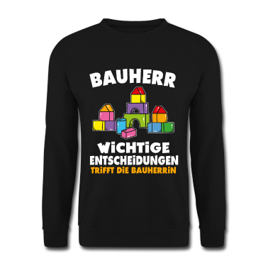 Einzug Pullover - Bauherr Hausbau Geschenk zum Richtfest T-Shirt