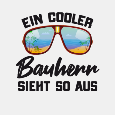Motiv Cooler Bauherr Geschichtsmaske Mundnasemaske