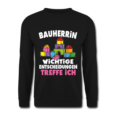 Einzug Pullover - Bauherrin Hausbau Geschenk zum Richtfest T-Shirt