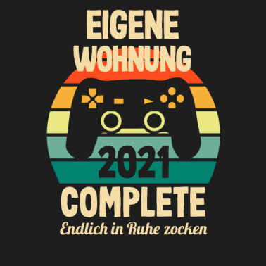 Motiv Einzug eigene Wohnung Gamer Einweihungsgeschenk
