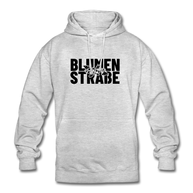 Einzug Hoodie - Blumenstraße Geschenk Einzug Nachbarn Richtfest