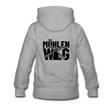 Einzug Hoodie - Mühlenweg Geschenk Richtfest Einzug Nachbarn