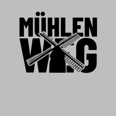 Motiv Mühlenweg Geschenk Richtfest Einzug Nachbarn