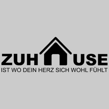 Motiv Geschenk Einzug Umzug | ZUHAUSE HERZ HAUS