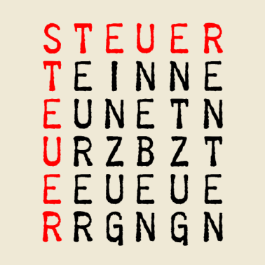 Motiv Steuer Politik Rätsel Teuer Einzug Renten Entzug