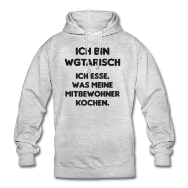 Einzug Hoodie - WG Vegetarisch Mitbewohner Geschenkidee Kochen