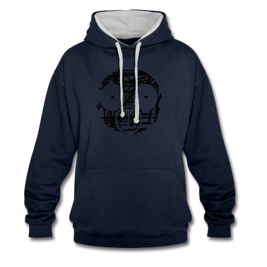 Einzug Hoodie - Tier Abstrakt