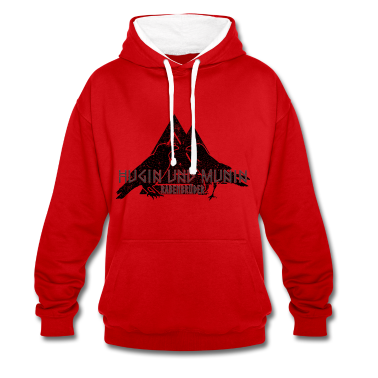 Einzug Hoodie - Rabenbrueder Hugin und Munin Odin Wotan