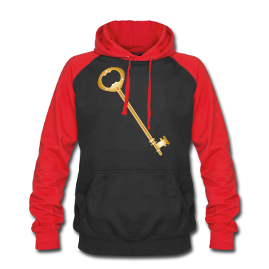 Einzug Hoodie - Zauberhafter goldfarbener antiker Schlüssel