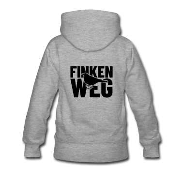 Einzug Hoodie - Finkenweg Straßennamen Shirt für Anwohner Geschenk
