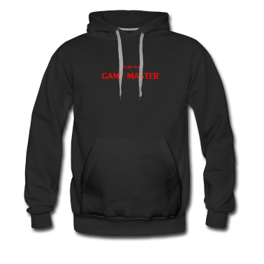 Einzug Hoodie - Ich bin der GAME MASTER Gamemaster rot