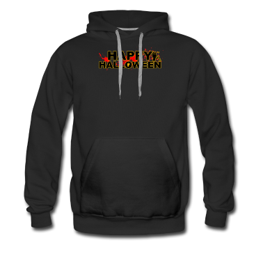 Einzug Hoodie - Happy Halloween - Blut Spritzer
