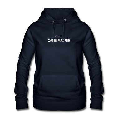 Einzug Hoodie - Ich bin der GAME MASTER Gamemaster weiß