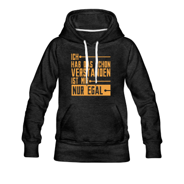 Einzug Hoodie - Ich Hab Das Schon Verstanden - Fun