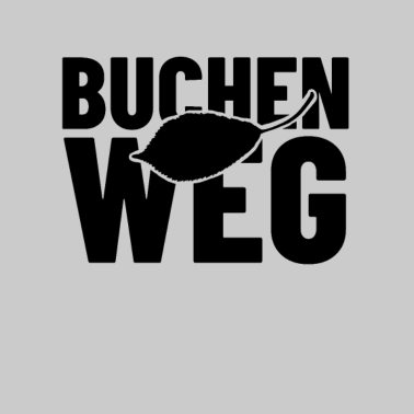 Motiv Buchenweg Straßenname Geschenk Straßennamen