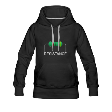 Einzug Hoodie - Widerstand, 33 Ohm, Resistance, Elektrotechnik