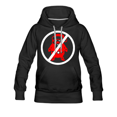 Einzug Hoodie - Ugly Christmas - Santa Claus - Verbot -Weihnachten