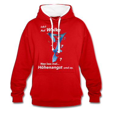 Einzug Hoodie - Ich auf Wolke Sieben Ne lass mal Höhenangst und so