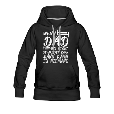 Einzug Hoodie - Alleskönner Vater! Die Hilfe für Tochter und Sohn