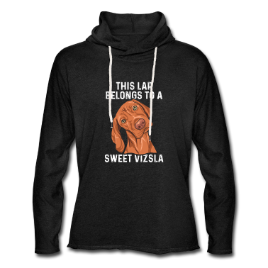 Einzug Hoodie - Vizsla Hund Design für einen Magyar Vizsla Züchter