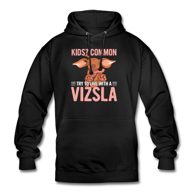 Einzug Hoodie - Hundefreund Spruch für einen Magyar Vizsla Züchter