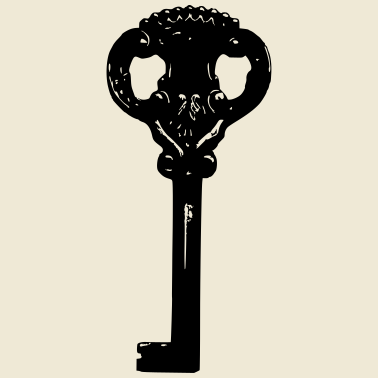 Motiv Antik Vintage Retro Schlüssel Vektor Design