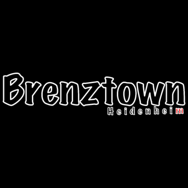 Motiv Brenztown Heidenheim outline weiß